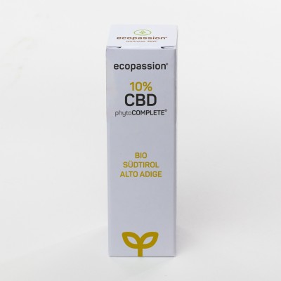 ecopassion® CBD phytoCOMPLETE© 10% ecopassion® CBD phytoCOMPLETE© 10%