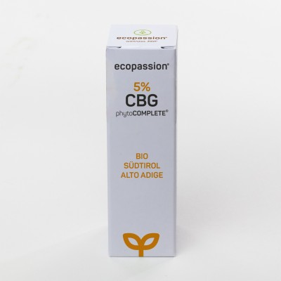 ecopassion® CBG phytoCOMPLETE© 5% ecopassion® CBG phytoCOMPLETE© 5%