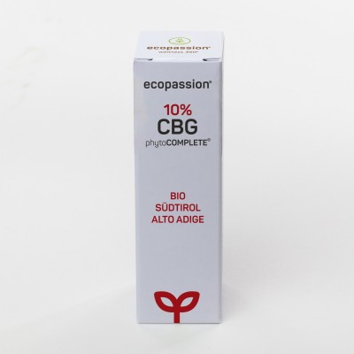ecopassion® CBG phytoCOMPLETE© 10%