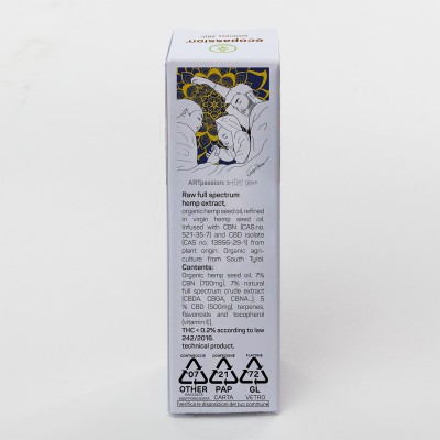 ecopassion® CBN+CBD phytoCOMPLETE© 7% + 5%