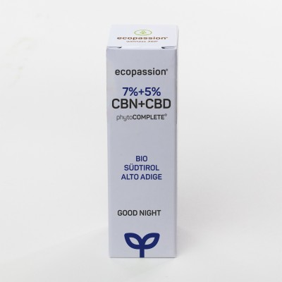 ecopassion® CBN+CBD phytoCOMPLETE© 7% + 5%