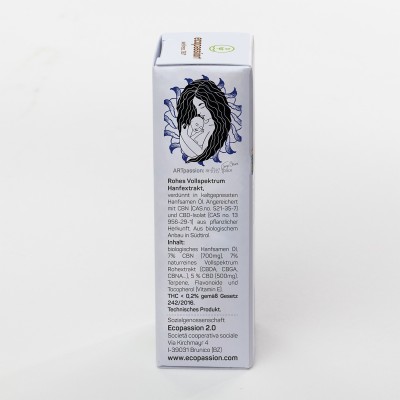 ecopassion® CBN+CBD phytoCOMPLETE© 7% + 5%