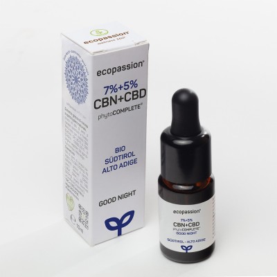 ecopassion® CBN+CBD phytoCOMPLETE© 7% + 5% ecopassion® CBN+CBD phytoCOMPLETE© 7% + 5%