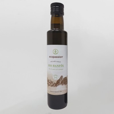 ecopassion® OLIO DI SEMI DI CANAPA BIO (250 ml) – IT BIO 013 ecopassion® OLIO DI SEMI DI CANAPA BIO (250 ml) – IT BIO 013