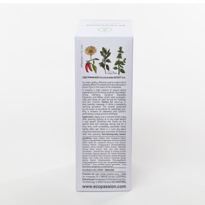 ecopassion® POMMADE fonctionnelle SPORT hot (100 ml) ecopassion® POMMADE fonctionnelle SPORT hot (100 ml)