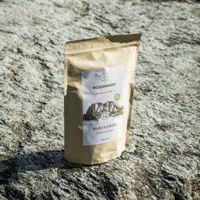 ecopassion® SEMI DI CANAPA BIO (500 g) – IT BIO 013