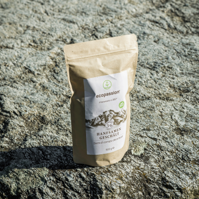 ecopassion® SEMI DI CANAPA BIO decorticati (500 g) – IT BIO 013 ecopassion® SEMI DI CANAPA BIO decorticati (500 g) – IT BIO 013
