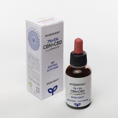 ecopassion® CBN+CBD phytoCOMPLETE© 7% + 5% ecopassion® CBN+CBD phytoCOMPLETE© 7% + 5%