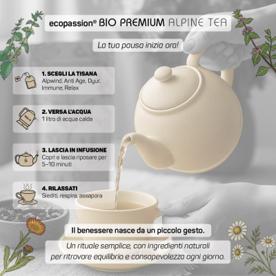 ecopassion® ALP WIND TEA – IT BIO 013 ecopassion® ALP WIND TEA – IT BIO 013